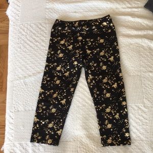 Unicorn galaxy Capri leggings